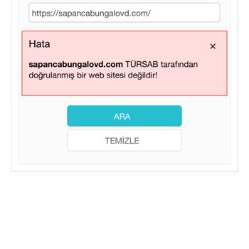 TÜRSAB Aydıntürk Sapanca 13037