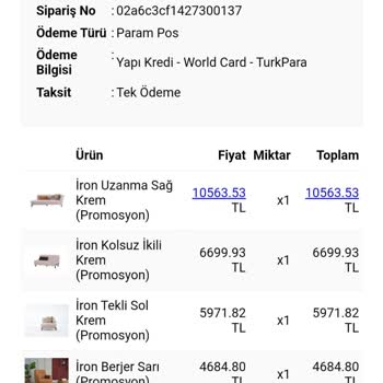 Mondihome Ürün Teslim Edilmedi!