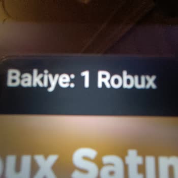 ROBLOX Kuzenimin Robuxu Kayboldu