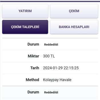 Onwin Bahis Para Çekme Sorunu