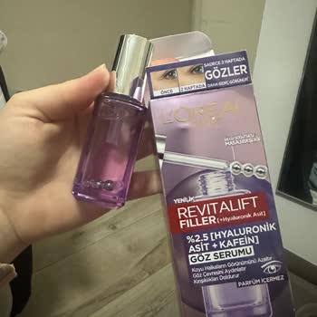 Loreal Paris Revitalif Göz Serumu Hatalı Üretim