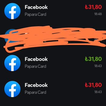 Facebook Papara Hesabımdan Para Çekip İade Yapıyor?