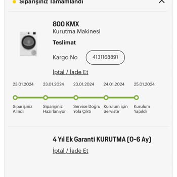 Arçelik Ek Garanti Suresi