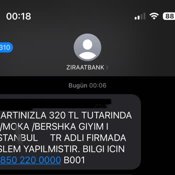 MOKA/Bershka Giyim Bilgim Dışı Kartımdan Ödeme