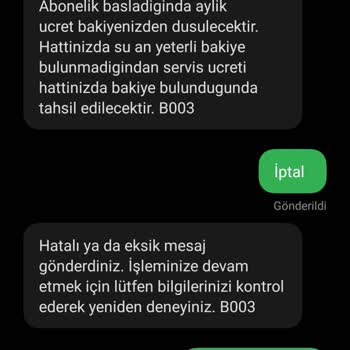 Vodafone Docuworld İptal Etmek İstiyorum