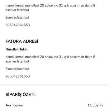 Çetinkaya Mağazaları Şikayet Şikayet Şikayet