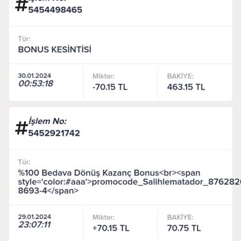 Matadorbet Sorun Olmamasına Rağmen Bakiye Sildiler İspatlar Resimlerde