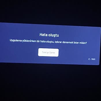 Blutv Çökmüş Altyapısı Ve E 7001 Hataları