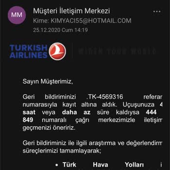 THY Aldığı Para Karşılığını Vermiyor