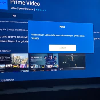Samsung TV Uygulama Kurulum Hatası!