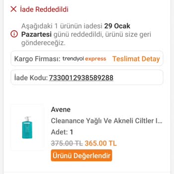 Trendyol'un Bakım Kutusu Adlı Satıcısı Müşteriyi Mağdur Ediyor