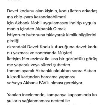 Müşteri Hizmetleri Akbank Memnuniyetsizliği