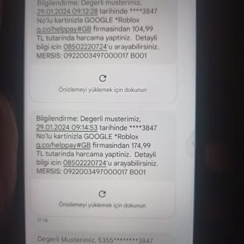 ROBLOX İznim Olmadan Hesaptan Para Çekilmesi