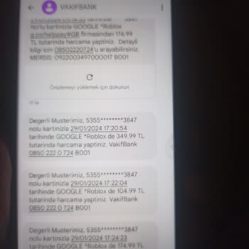 ROBLOX İznim Olmadan Hesaptan Para Çekilmesi