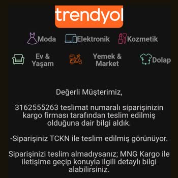 Trendyol Büyük Mağduriyet Ve Teslim Edilmeyen Ürün