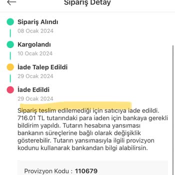 PTT Kargo Dolap İade Ücreti