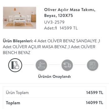 Vivense Sipariş Teslimi Süresi Çok Uzun