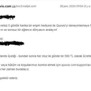 Quovio Yanlışlıkla Üyelik Ve İptal Çilesi