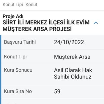 Toki Cahit Zarifoğlu Mesleki Ve Teknik Anadolu Lisesi Siirt İlk Evim Arsa Projesi Hak Sahipleri Bilgilendirme Talebi