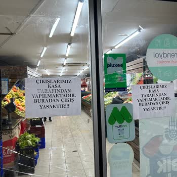 Namlı Market Müşteri Eziyeti
