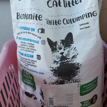 Temizkedikumu.com Beyaz Kum Paketinden Gri Kum Çıkması