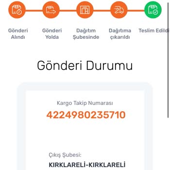 Aras Kargo Suadiye Şubesindeki Teslimat Sorunları