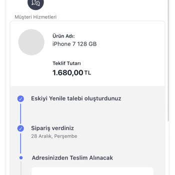 Hepsiburada.com Eski Yenile Kampanyası Ek Ödeme Yapılmaması