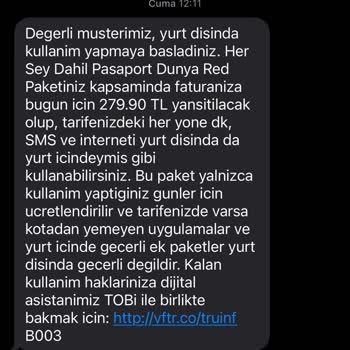 Vodafone Yurt Dışına Çıkınca Telefonu Evde Bırakın! Kullanamıyorsunuz