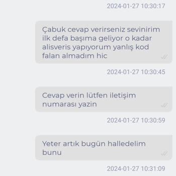 Vidyodan Ürünümün İade Edilmesini İstiyorum