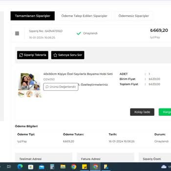 Tale Hobby Sayılarla Boyama Hobi Seti
