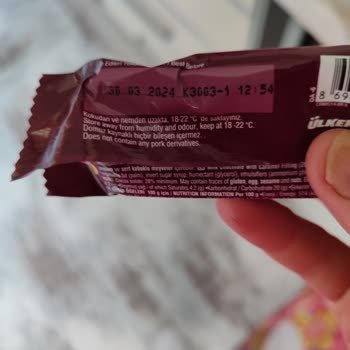 Ülker Caramio Bozuk Çıktı Ve Ülker Hesabına Yazmama İlgilenilmedi