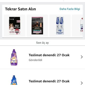 Amazon Ve AGT Teslim Edilmeyen Sipariş