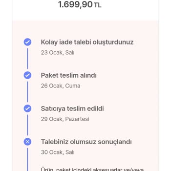 Yataş Triola Uyku Seti Kalitesizliği