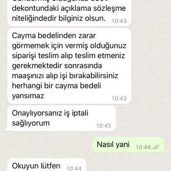 Evde Ekişi Paketleme Gizli Ücretlerle Mağdur Edildim!