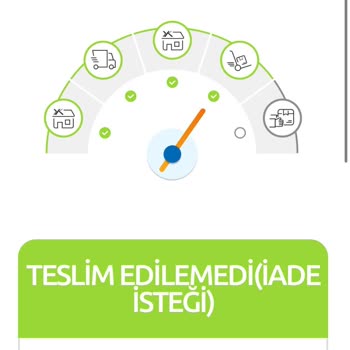 Yurtiçi Kargo'da Teslim Edilemedi İade İsteği