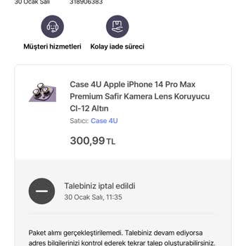 Hepsiburada İade Etme Sorunu