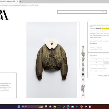 Geri Ödemesi Yapılmayan Ürün Bildirimi Zara