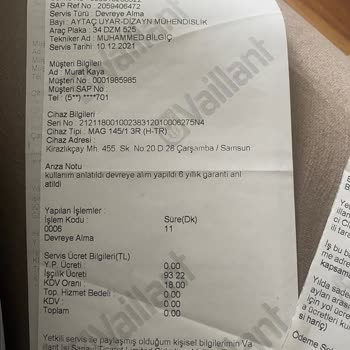 Vaillant Sınıfta Kaldı Pişmanlık