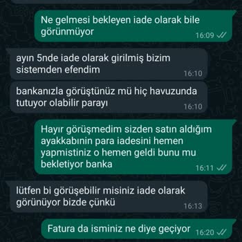 Hepsi Moda Eksik Ürün Ve İade Gecikmesi Sorunu