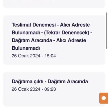 hepsiJET Kargomu İade Gösterdiler. İade İstemiyordum.