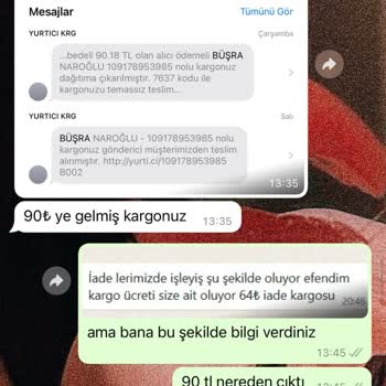 Mia Collection İade Sürecinde Yaşanan Sorunlar