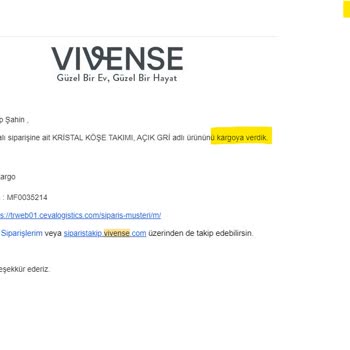 Başarısız Teslimat Ağı Ve Bahaneler İle Vivense