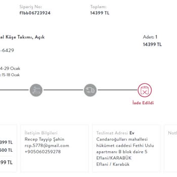 Başarısız Teslimat Ağı Ve Bahaneler İle Vivense