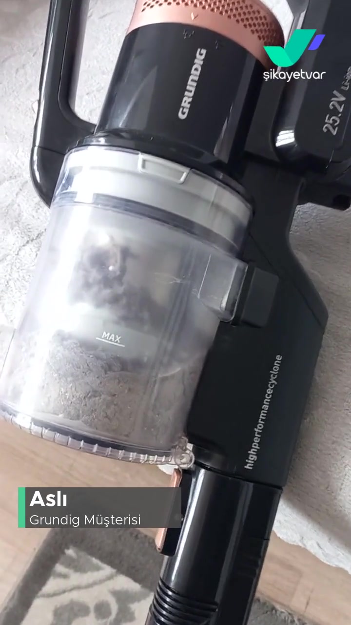 Grundig 2 Aylık Süpürge 2. Kez Servise Gidiyor videonun kapak resmi
