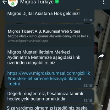 Migros Hemen Hesabıma Tanımlı Olması Gereken Kuponları Vermedi.