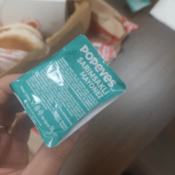 Popeys Sarımsaklı Mayonez Bozuk