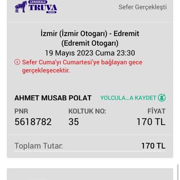 Truva Turizm Şoför Ve Muavin Yolcu Hırpaladı