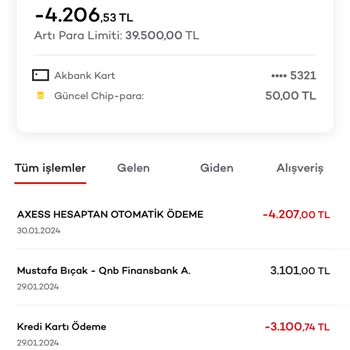 Akbank İznim Olmadan Hesabımdan Para Çekildi