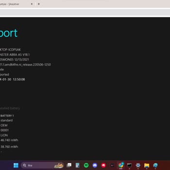 Monster Laptop Batarya Değişim Teknik Servis Reddi
