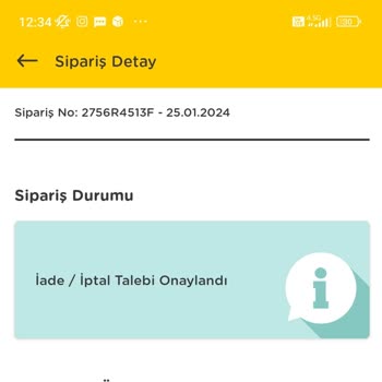 Toyzz Shop Olmayan Ürünü Satıp Sonra İptal Edildi